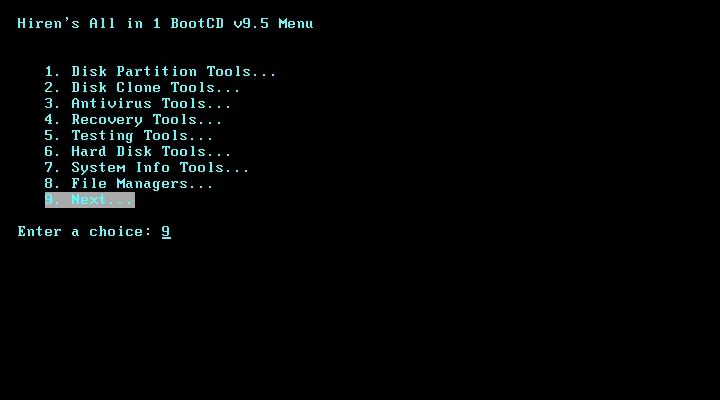 Hiren’s BootCD just got a major update