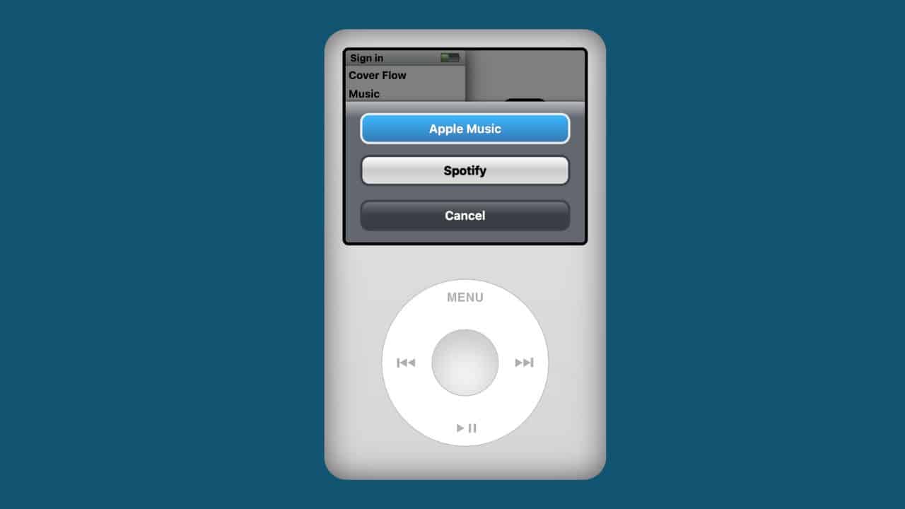iPod-Classic-Stream-Music