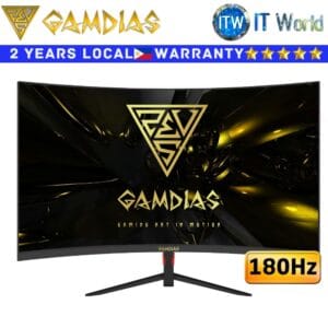 Gamdias Curved Gaming Monitor 24" Atlas HD24C II