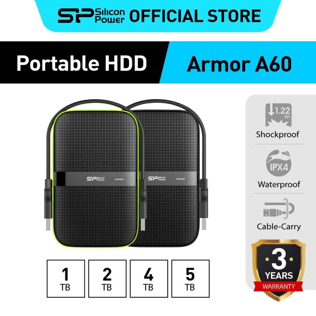 Silicon Power external hard drive
