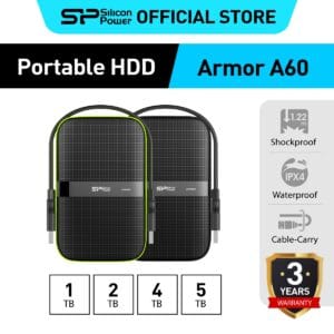 Silicon Power External Hard Disk Drive A60