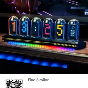 Night Light DIY Nixie Tube Clock Kit Simulation