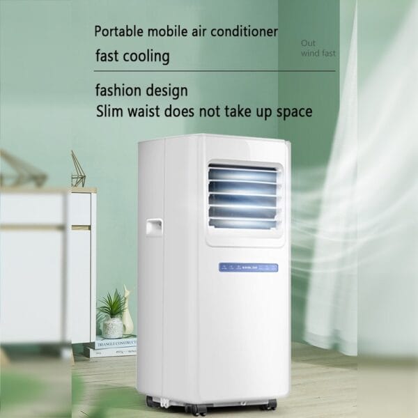 SHANBEN Portable mobile air conditioner, vertical air conditioner, 1HP wireless remote control