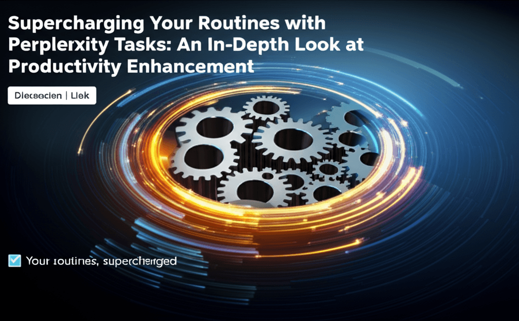 Supercharging Your Routines with Perplexity Tasks: An In-Depth Look at Productivity Enhancement