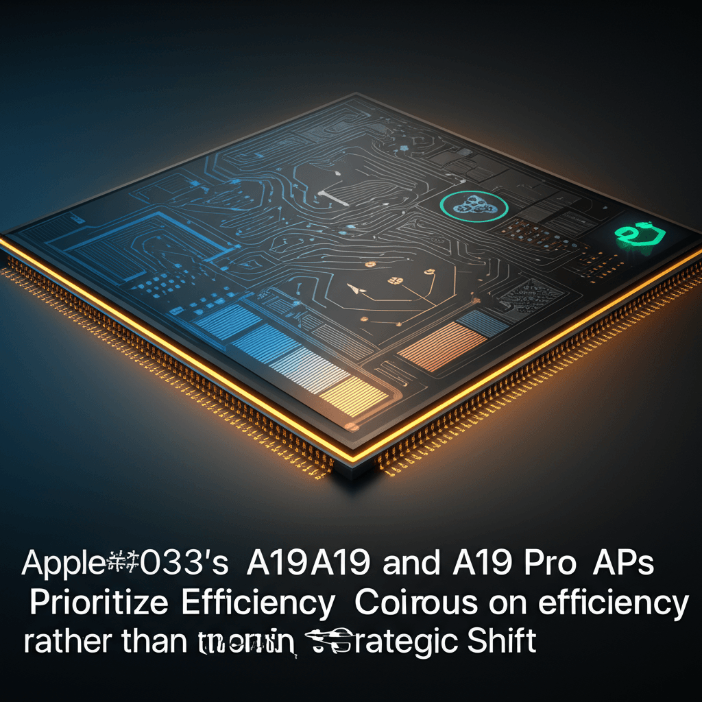 Apple’s A19 Processors Prioritize Efficiency Over Raw Performance in a Strategic Shift