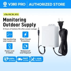 AVIDUS X V380 PRO 12V 1.5A Mini UPS