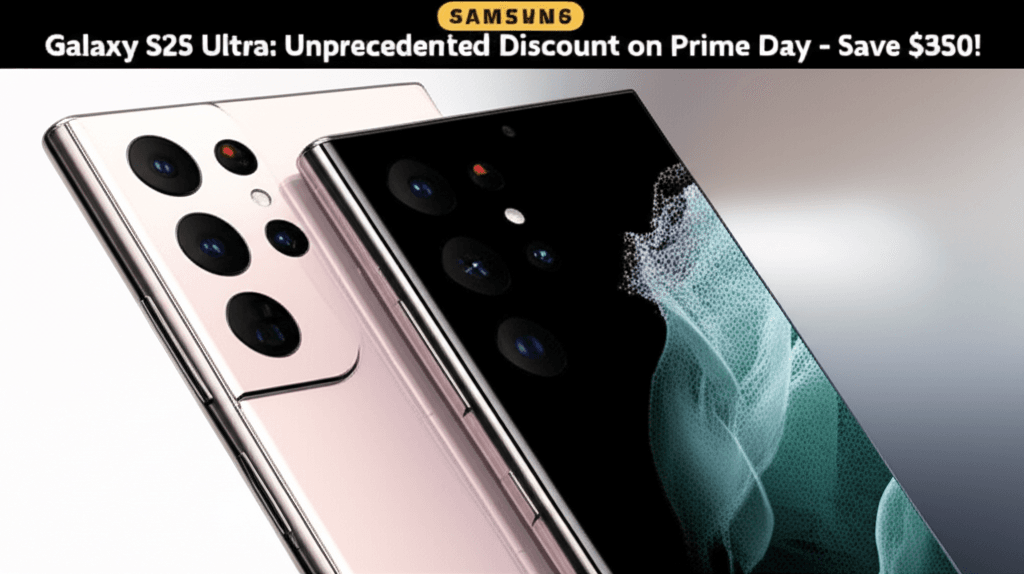 Galaxy S25 Ultra: Unprecedented Discount on Prime Day – Save $350!