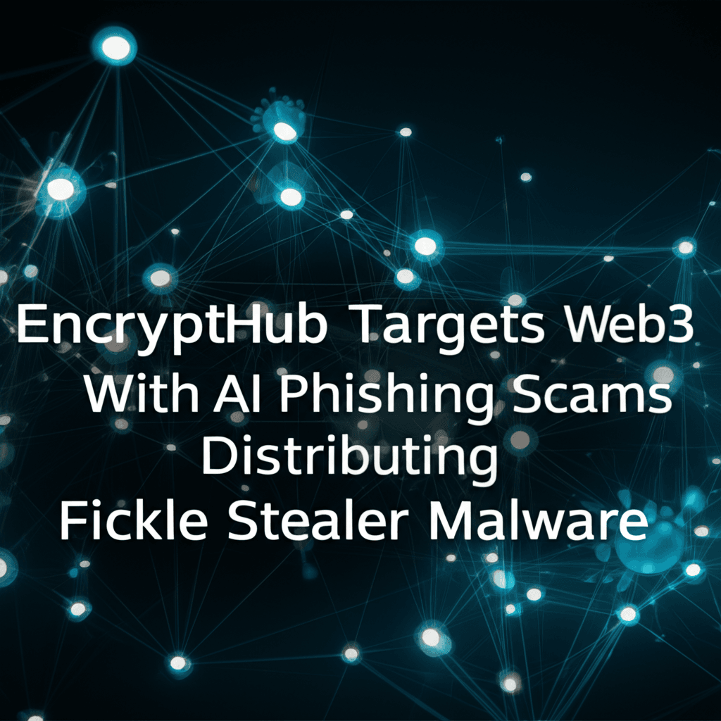 EncryptHub Targets Web3 Developers With AI Phishing Scams Distributing Fickle Stealer Malware