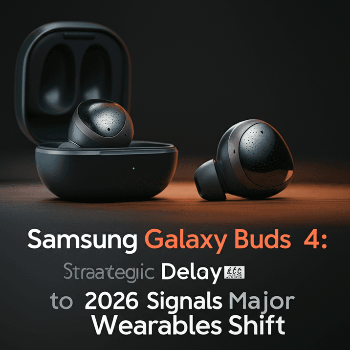 Samsung Galaxy Buds 4: Strategic Delay to 2026 Signals Major Wearables Shift