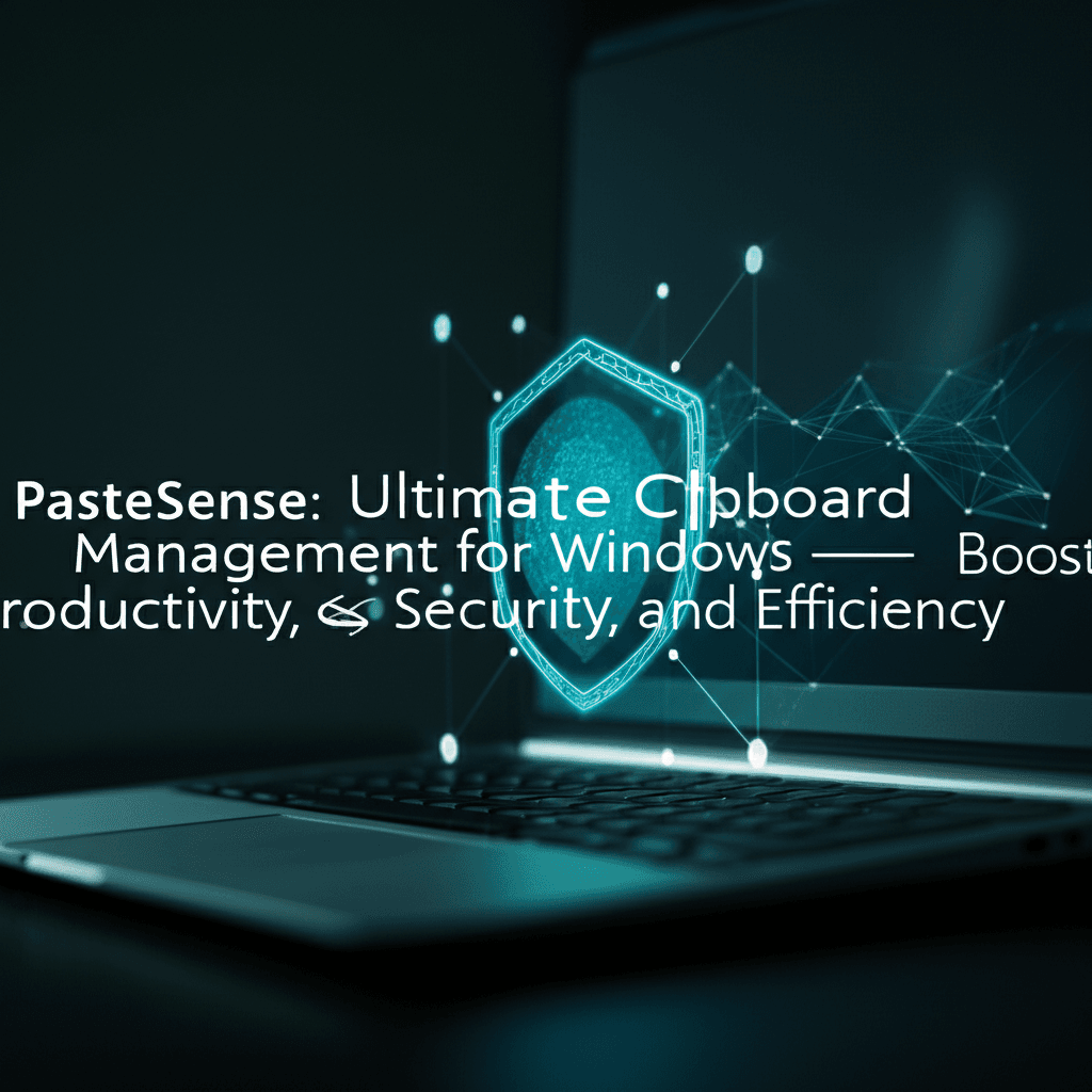 PasteSense: Ultimate Clipboard Management for Windows – Boost Productivity, Security, and Efficiency