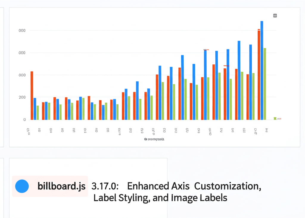 billboard.js 3.17.0: Enhanced Axis Customization, Label Styling, and Image Labels