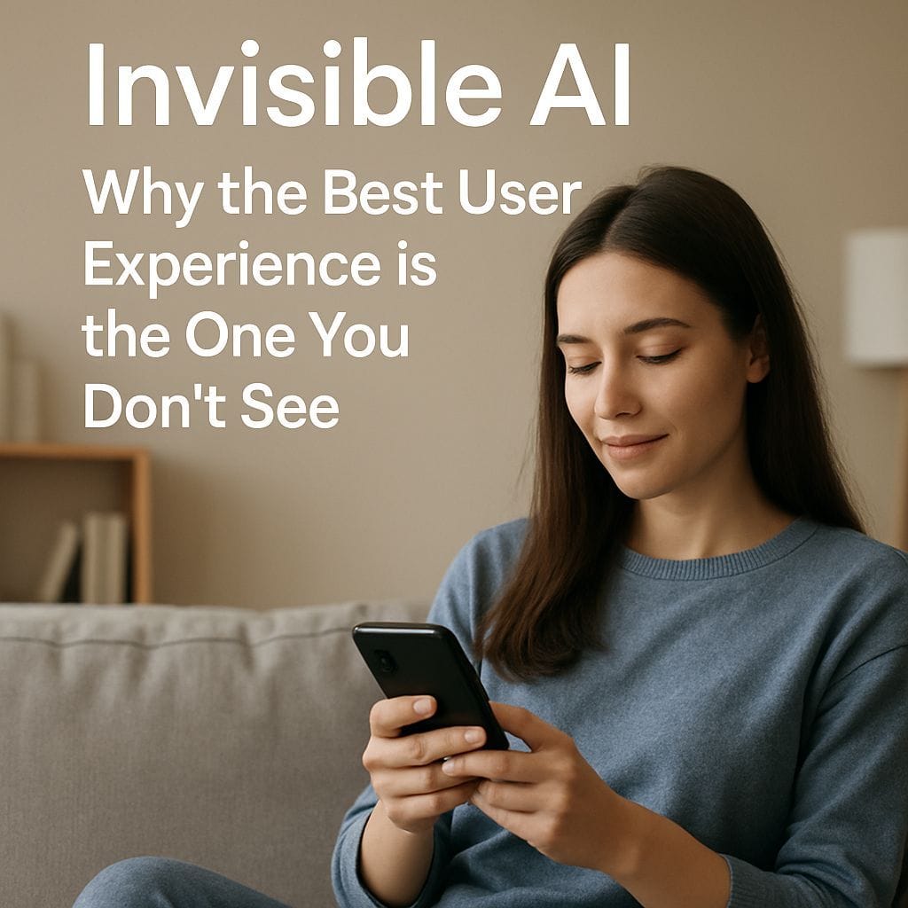Invisible AI: Why the Best User Experience is the One You Don’t See