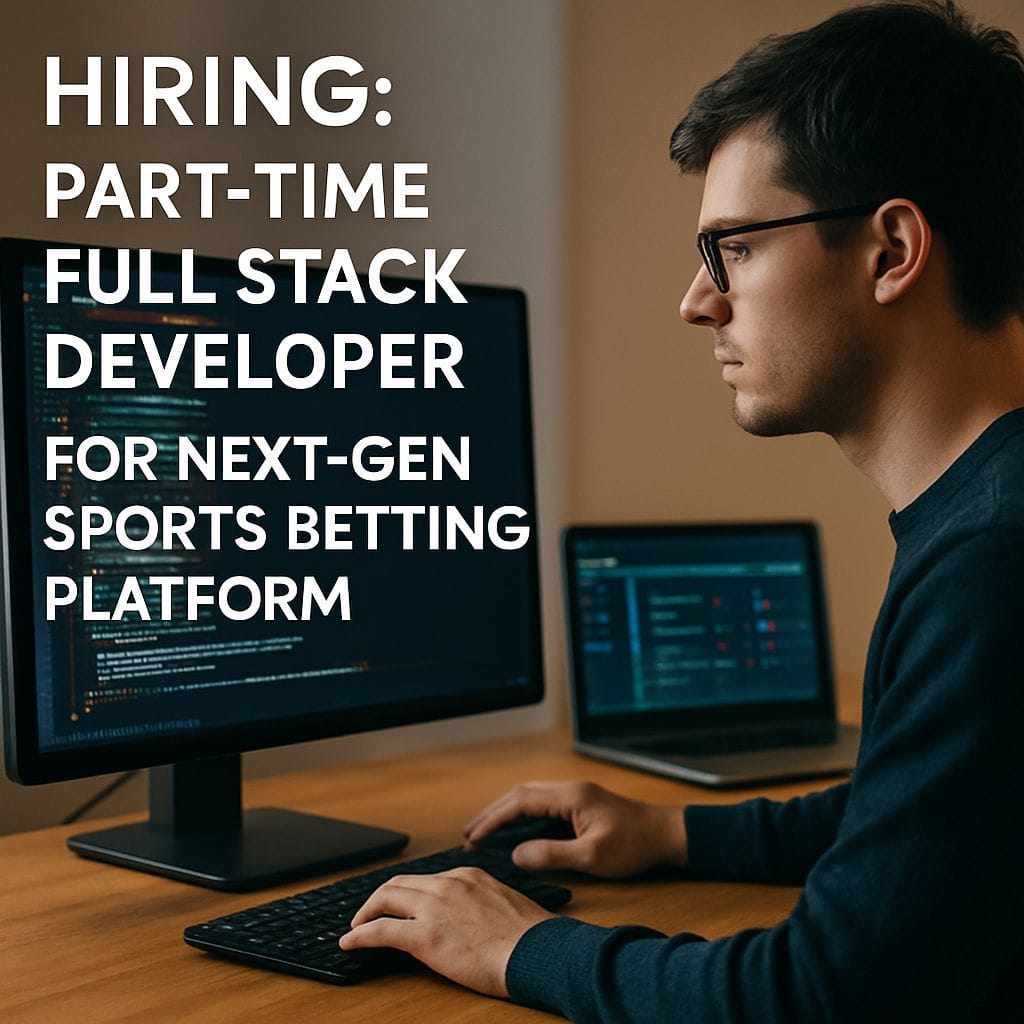 Hiring: Part-Time Full Stack Developer for Next-Gen Sports Betting Platform