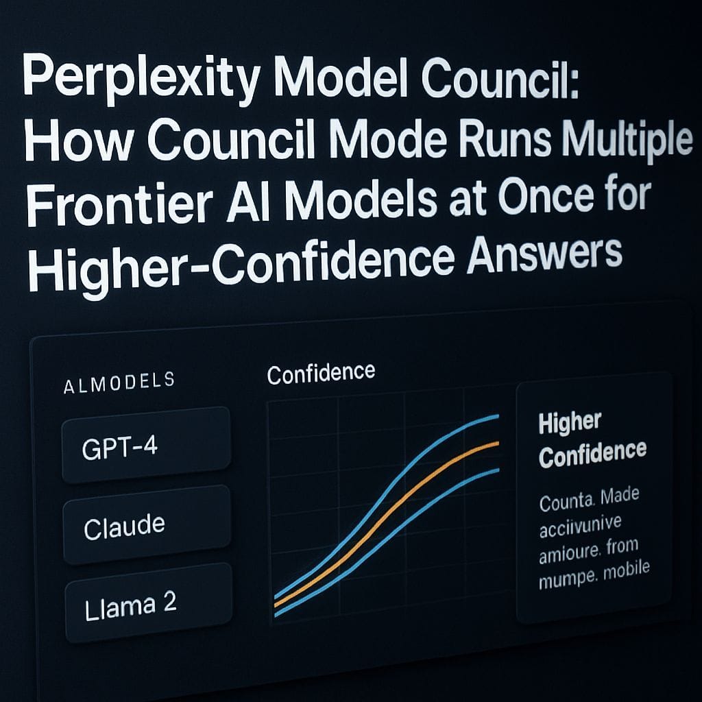 Perplexity Model Council: How Council Mode Runs Multiple Frontier AI Models at Once for Higher-Confidence Answers