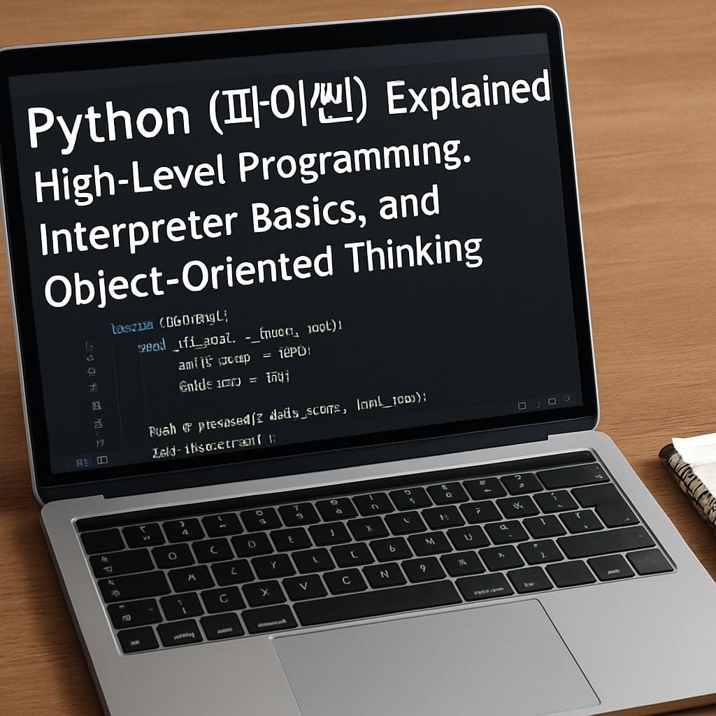 Python (파이썬) Explained: High-Level Programming, Interpreter Basics, and Object-Oriented Thinking