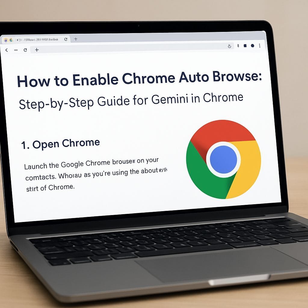 How to Enable Chrome Auto Browse: Step-by-Step Guide for Gemini in Chrome