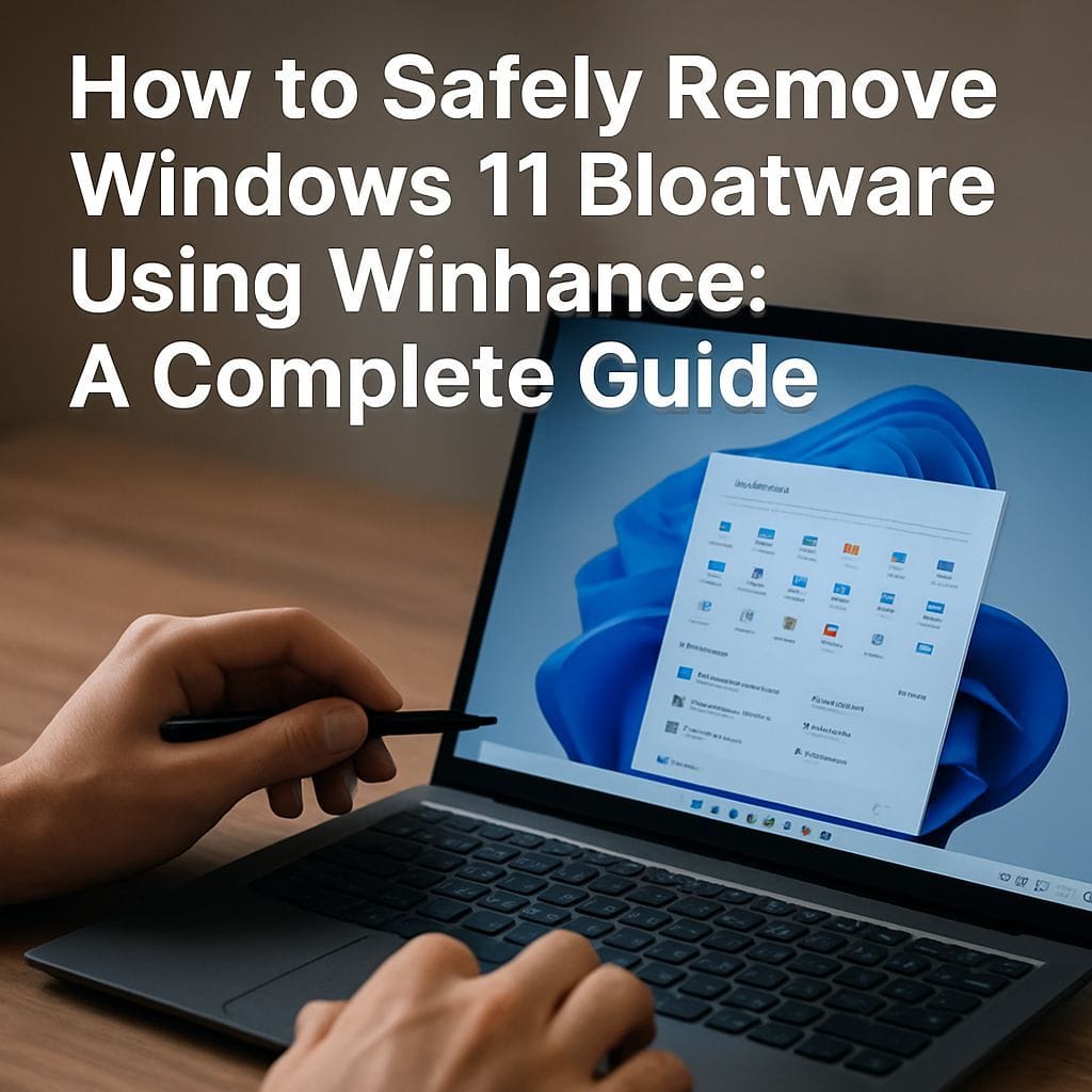 How to Safely Remove Windows 11 Bloatware Using Winhance: A Complete Guide
