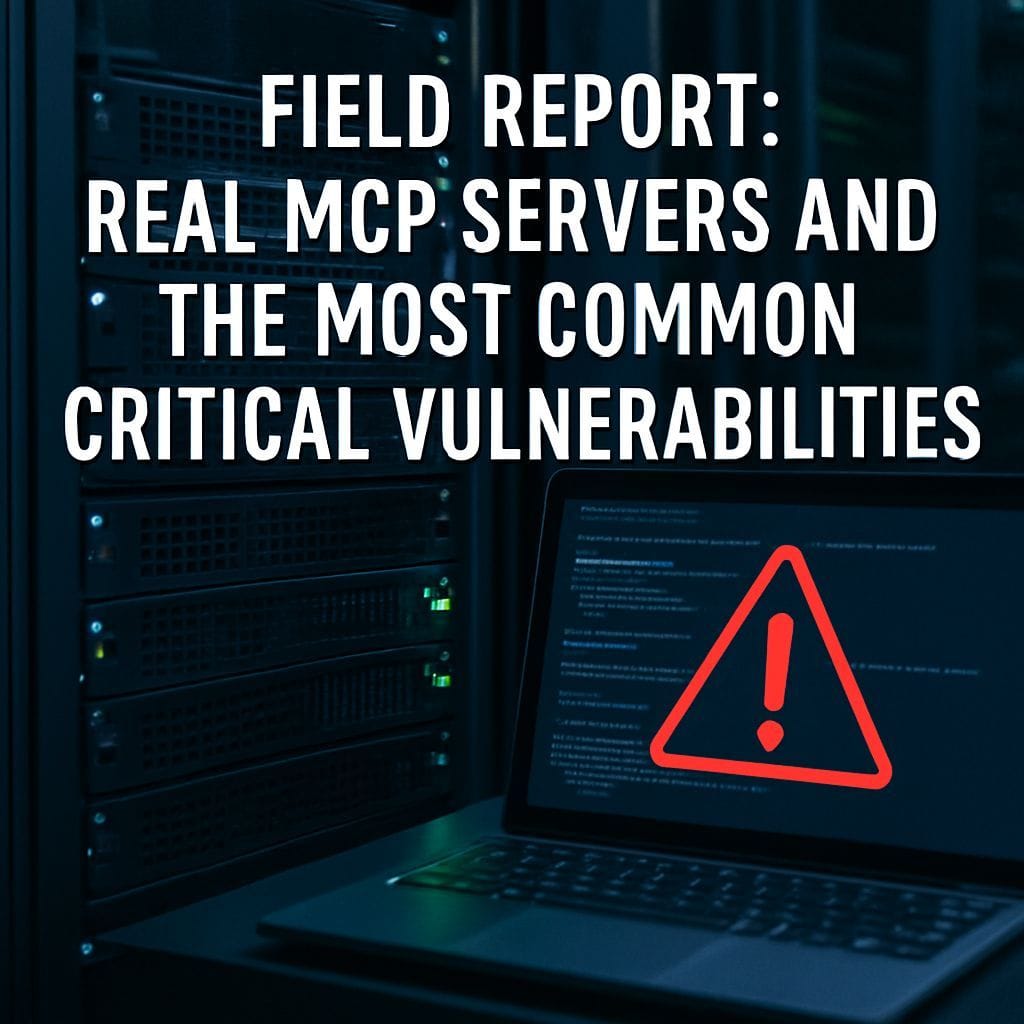 Field Report: Real MCP Servers and the Most Common Critical Vulnerabilities