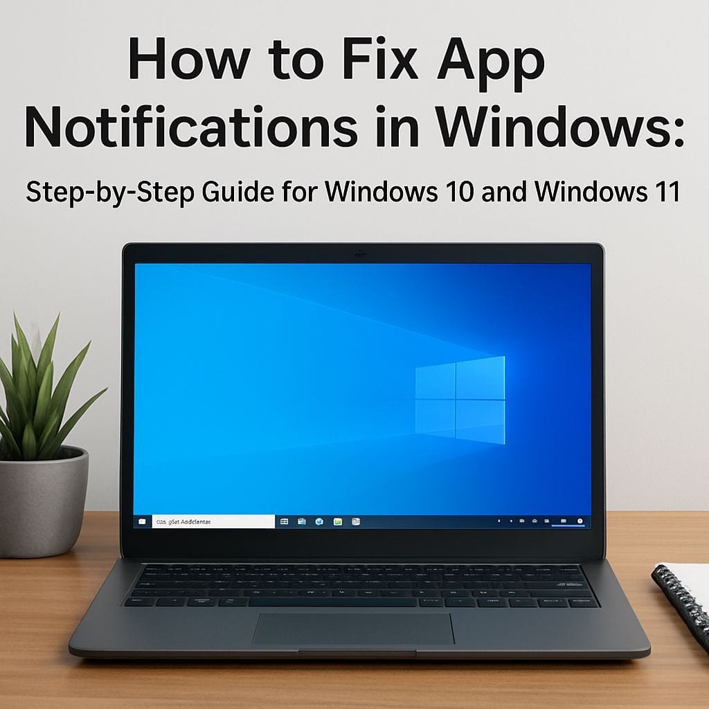 How to Fix App Notifications in Windows: Step-by-Step Guide for Windows 10 and Windows 11