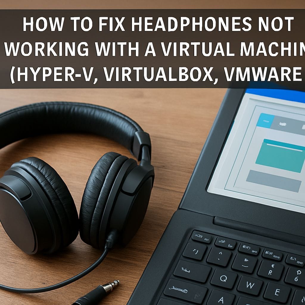 Headphones Not Working with a Virtual Machine