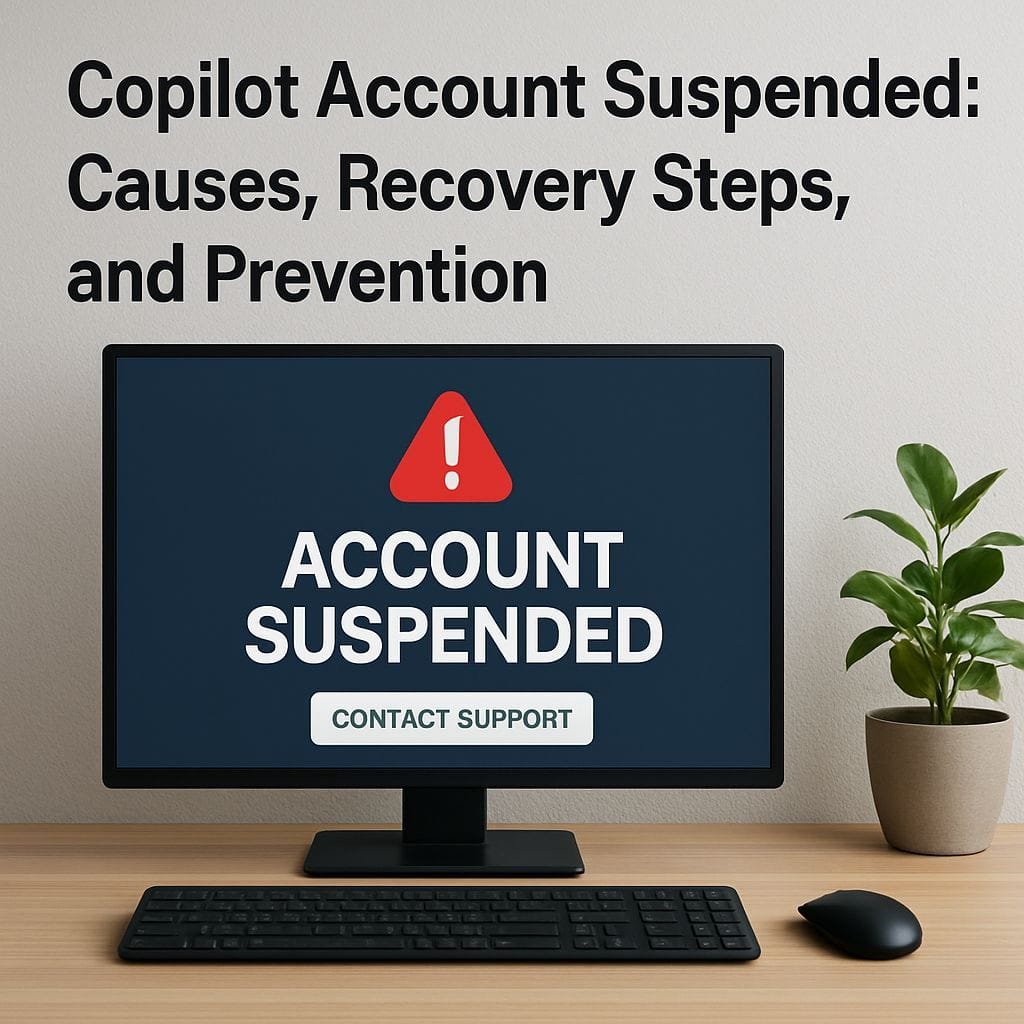 Copilot Account Suspended: Causes, Recovery Steps, and Prevention