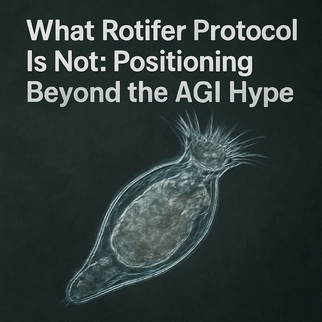 What Rotifer Protocol Is Not: Positioning Beyond the AGI Hype