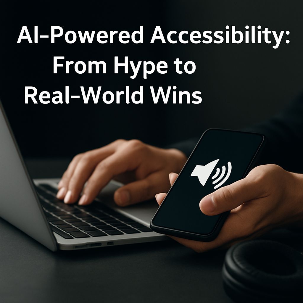 AI-Powered Accessibility: From Hype to Real-World Wins