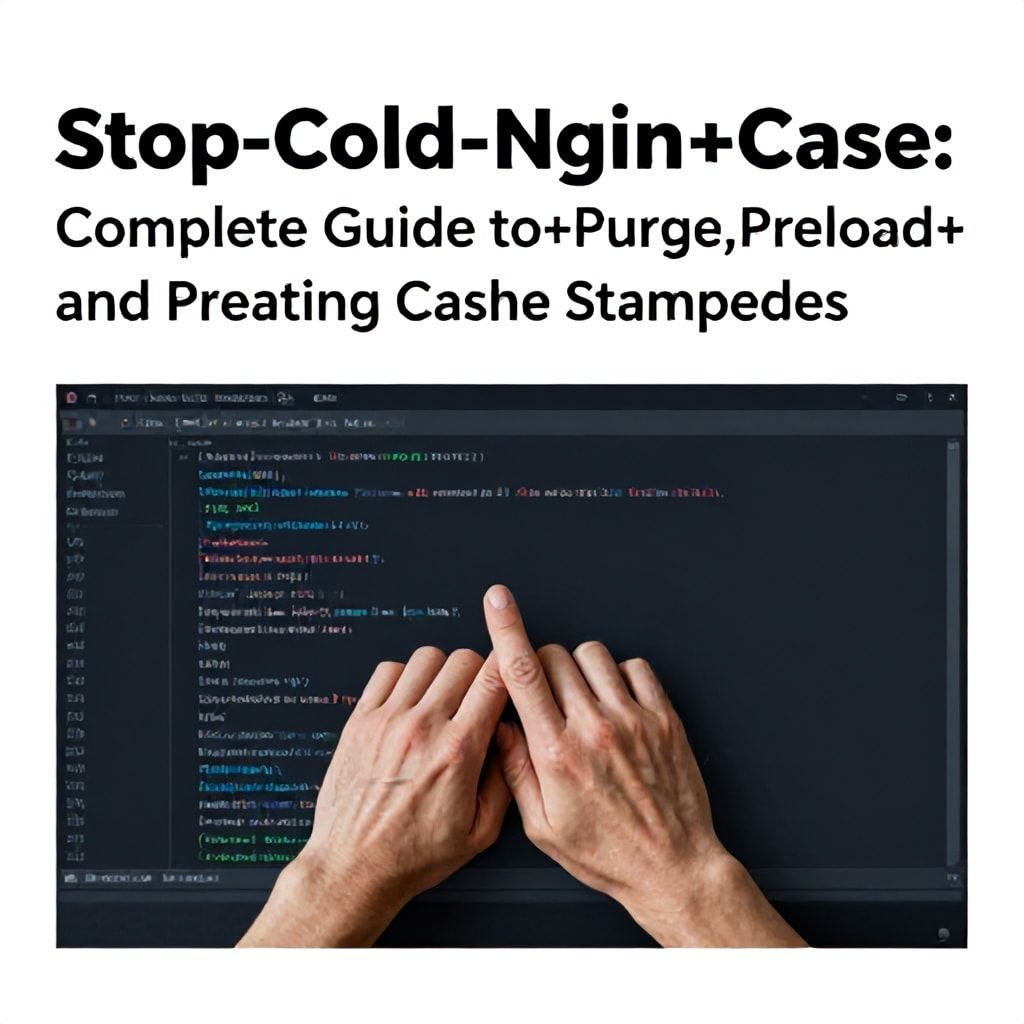 Stop Cold Nginx Cache: Complete Guide to Purge, Preload, and Preventing Cache Stampedes