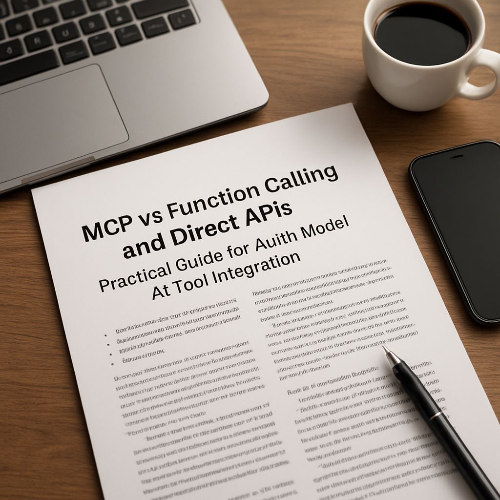 MCP vs Function Calling and Direct APIs: Practical Guide for Multi-Model AI Tool Integration