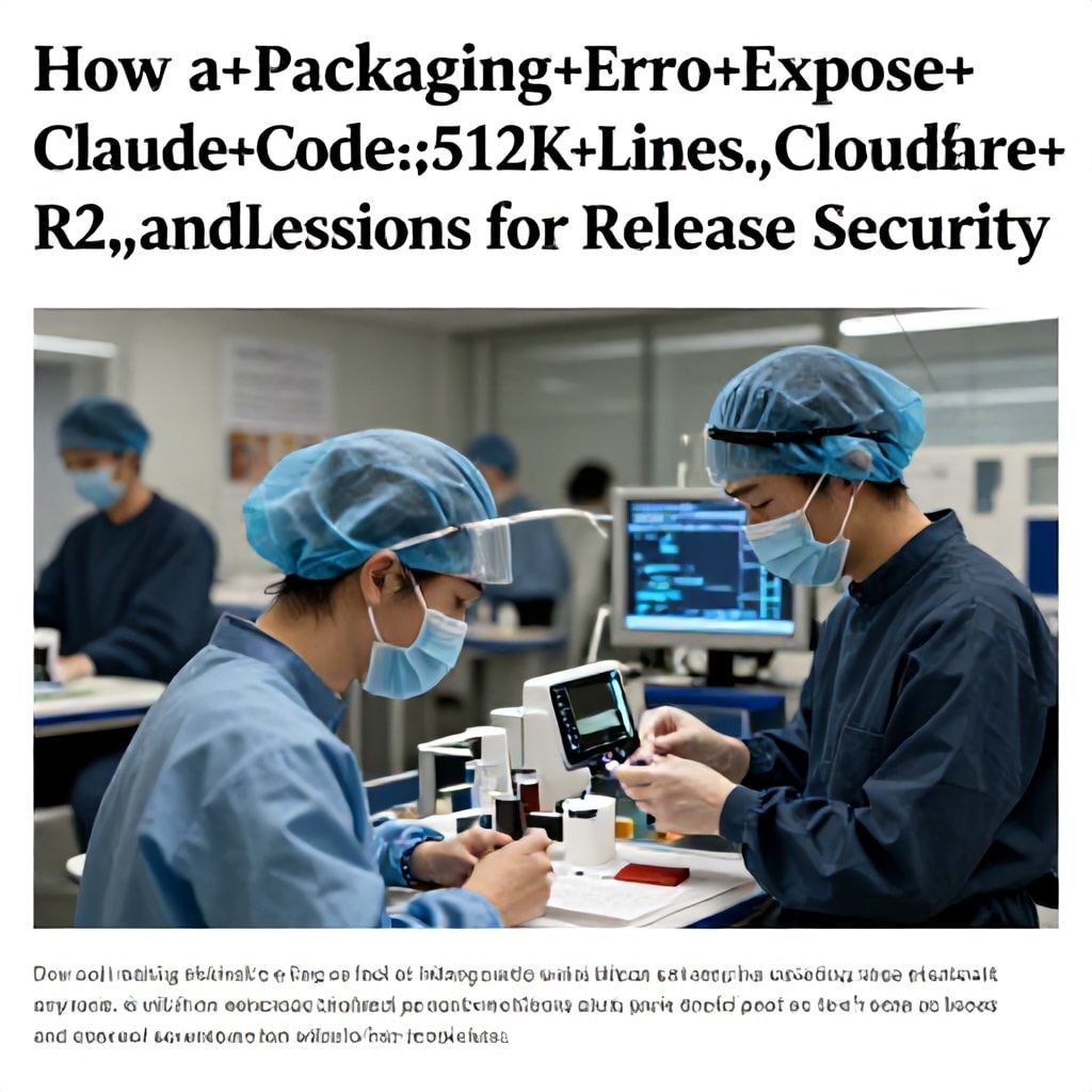 How a Packaging Error Exposed Claude Code: 512K Lines, Cloudflare R2, and Lessons for Release Security