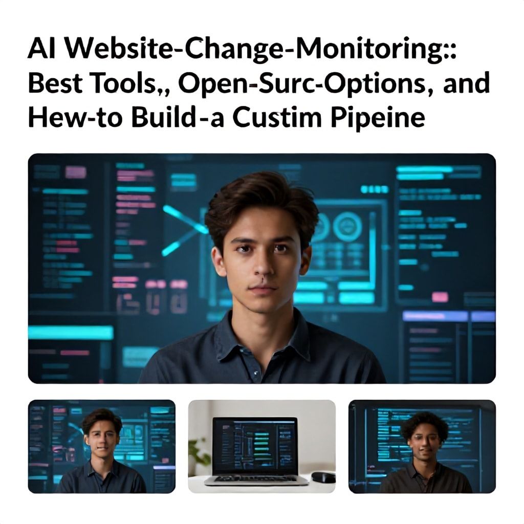 AI Website Change Monitoring: Best Tools, Open Source Options, and How to Build a Custom Pipeline