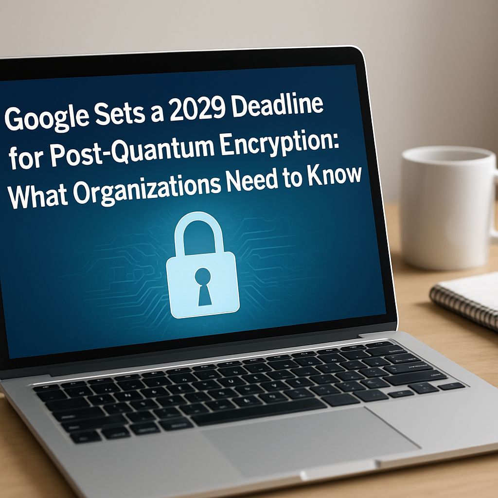 Google Sets a 2029 Deadline for Post-Quantum Encryption: What Organizations Need to Know