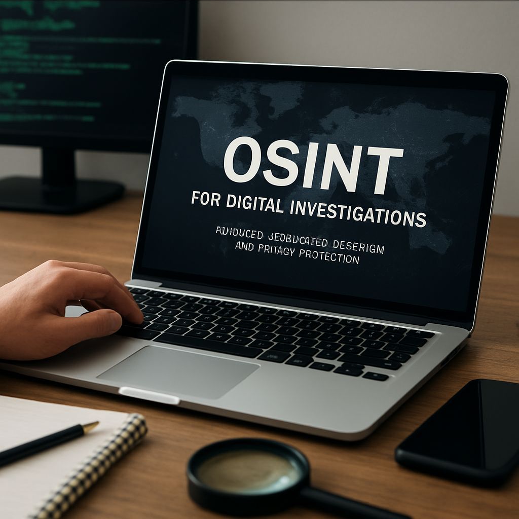 OSINT for Digital Investigations: Practical Techniques, Workflow, and Privacy Protection