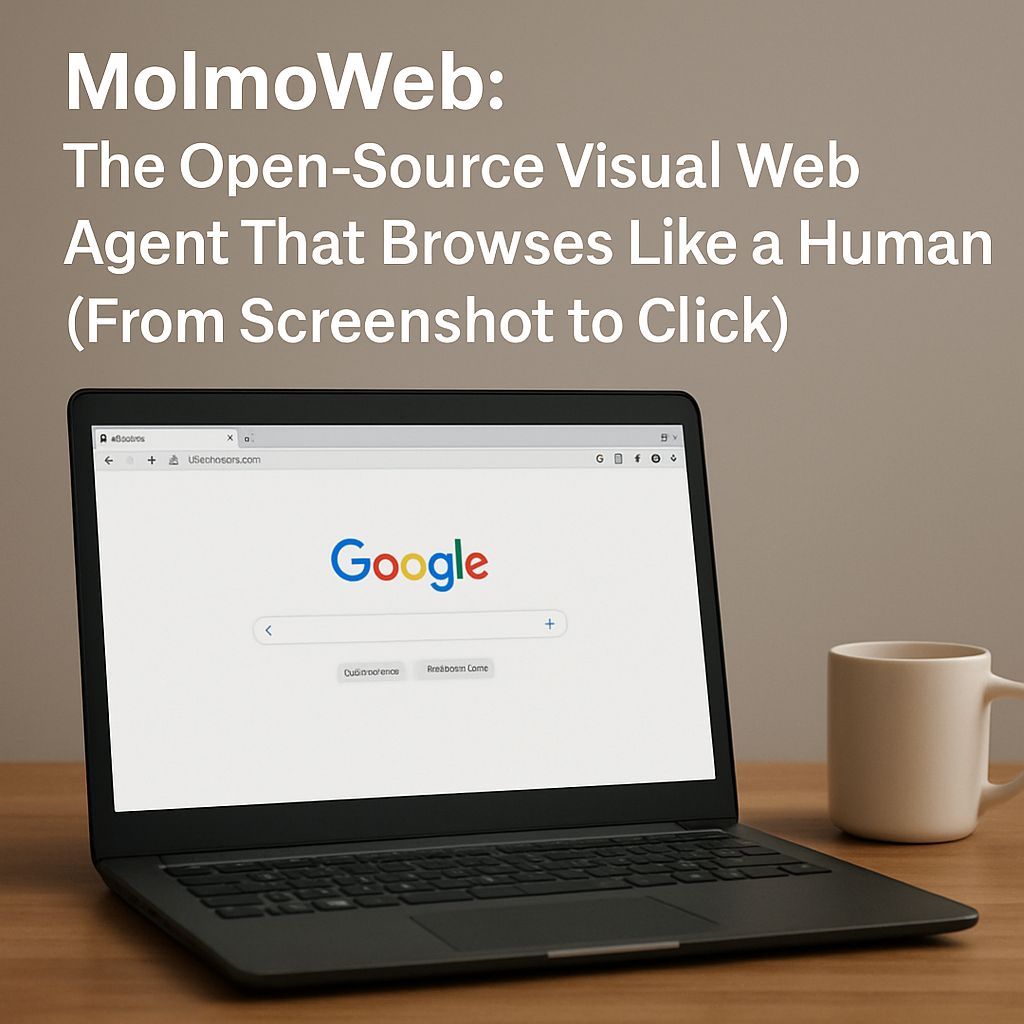 MolmoWeb: The Open-Source Visual Web Agent That Browses Like a Human (From Screenshot to Click)
