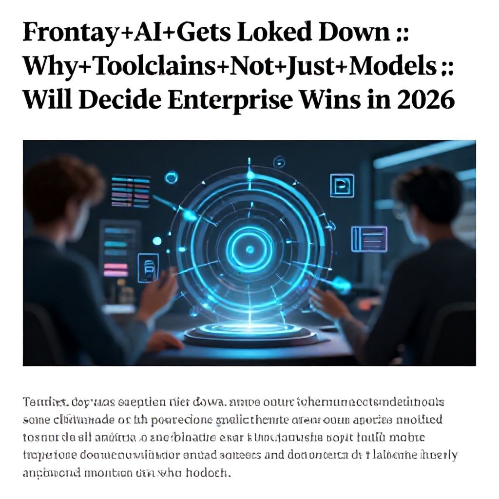 Frontier AI Gets Locked Down: Why Toolchains, Not Just Models, Will Decide Enterprise Wins in 2026