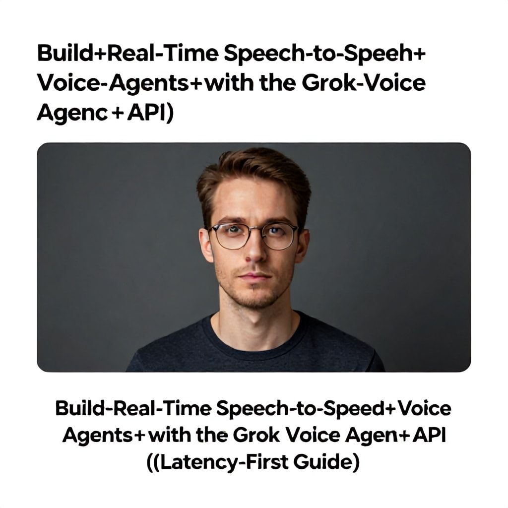 Build Real-Time Speech-to-Speech Voice Agents with the Grok Voice Agent API (Latency-First Guide)