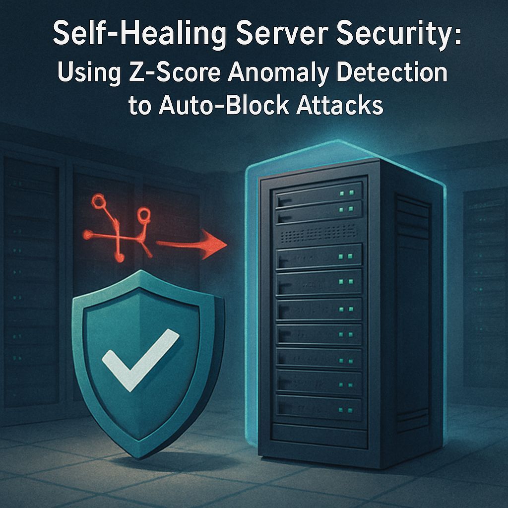 Self-Healing Server Security: Using Z-Score Anomaly Detection to Auto-Block Attacks