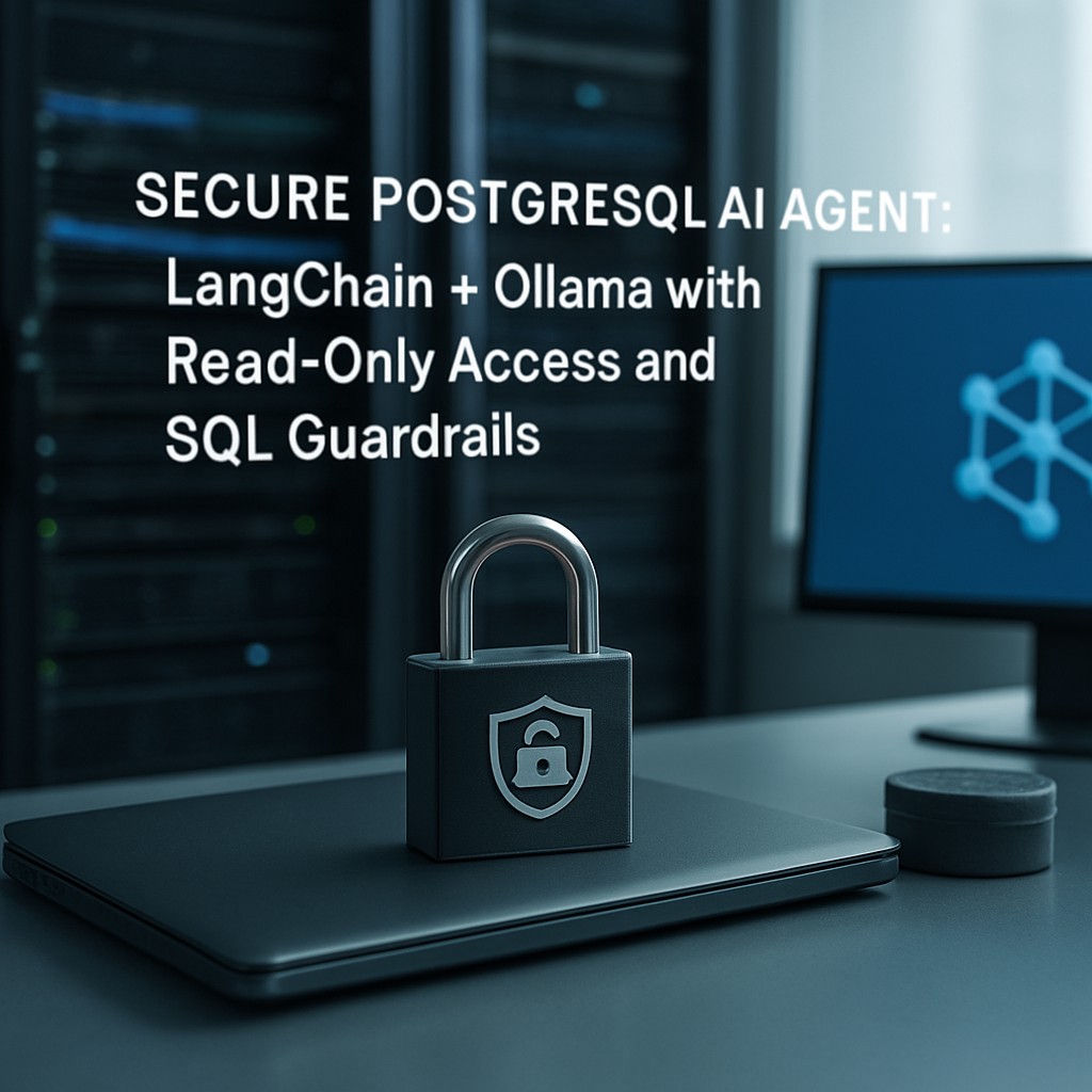 Secure PostgreSQL AI Agent: LangChain + Ollama with Read-Only Access and SQL Guardrails