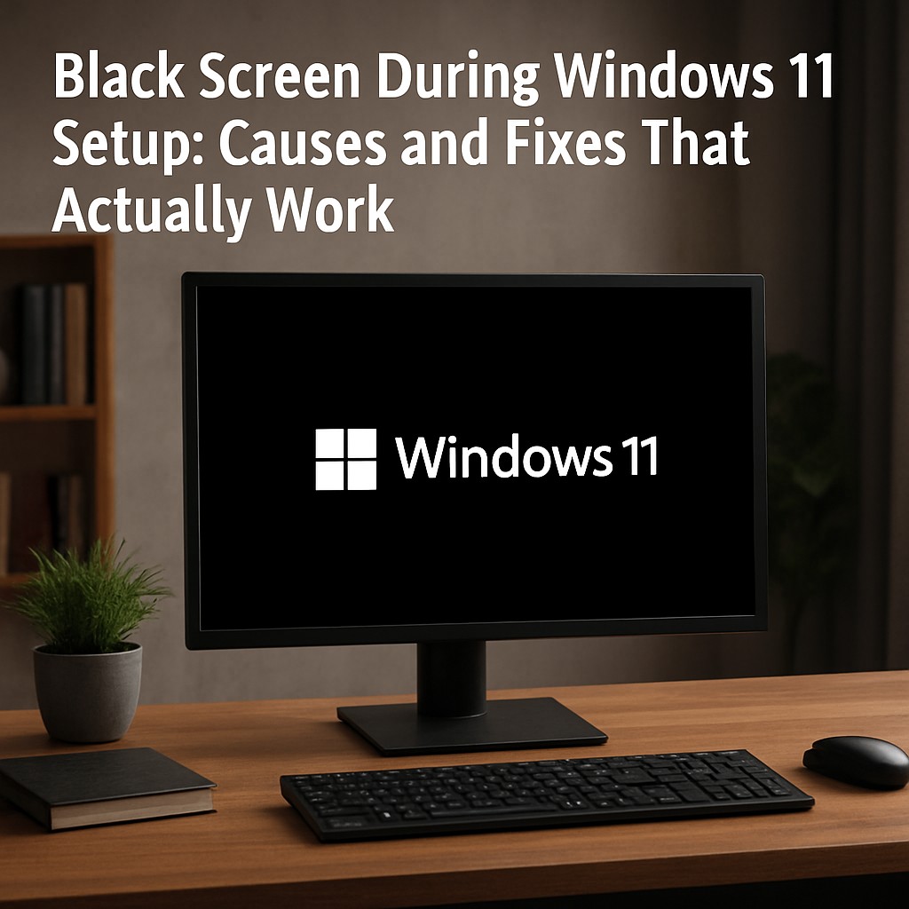 Black Screen During Windows 11 Setup: Causes and Fixes That Actually Work