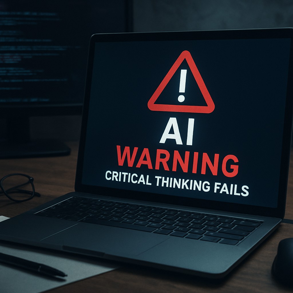 The Real Risk in Software: When Critical Thinking Fails Under AI Acceleration