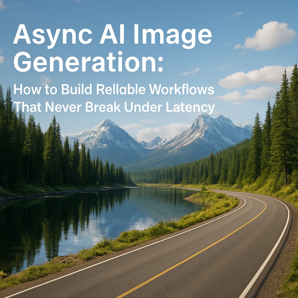 Async AI Image Generation: How to Build Reliable Workflows That Never Break Under Latency