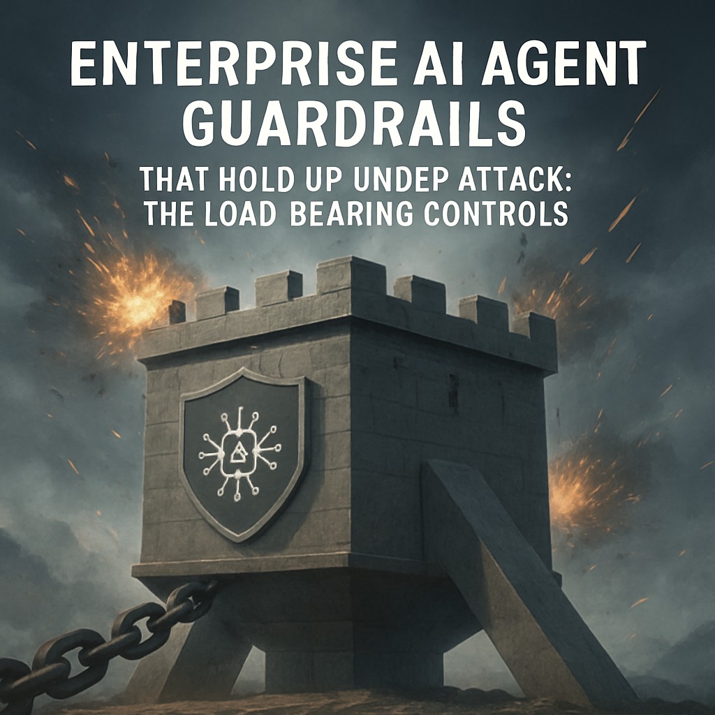 Enterprise AI Agent Guardrails That Hold Up Under Attack: The Load-Bearing Controls
