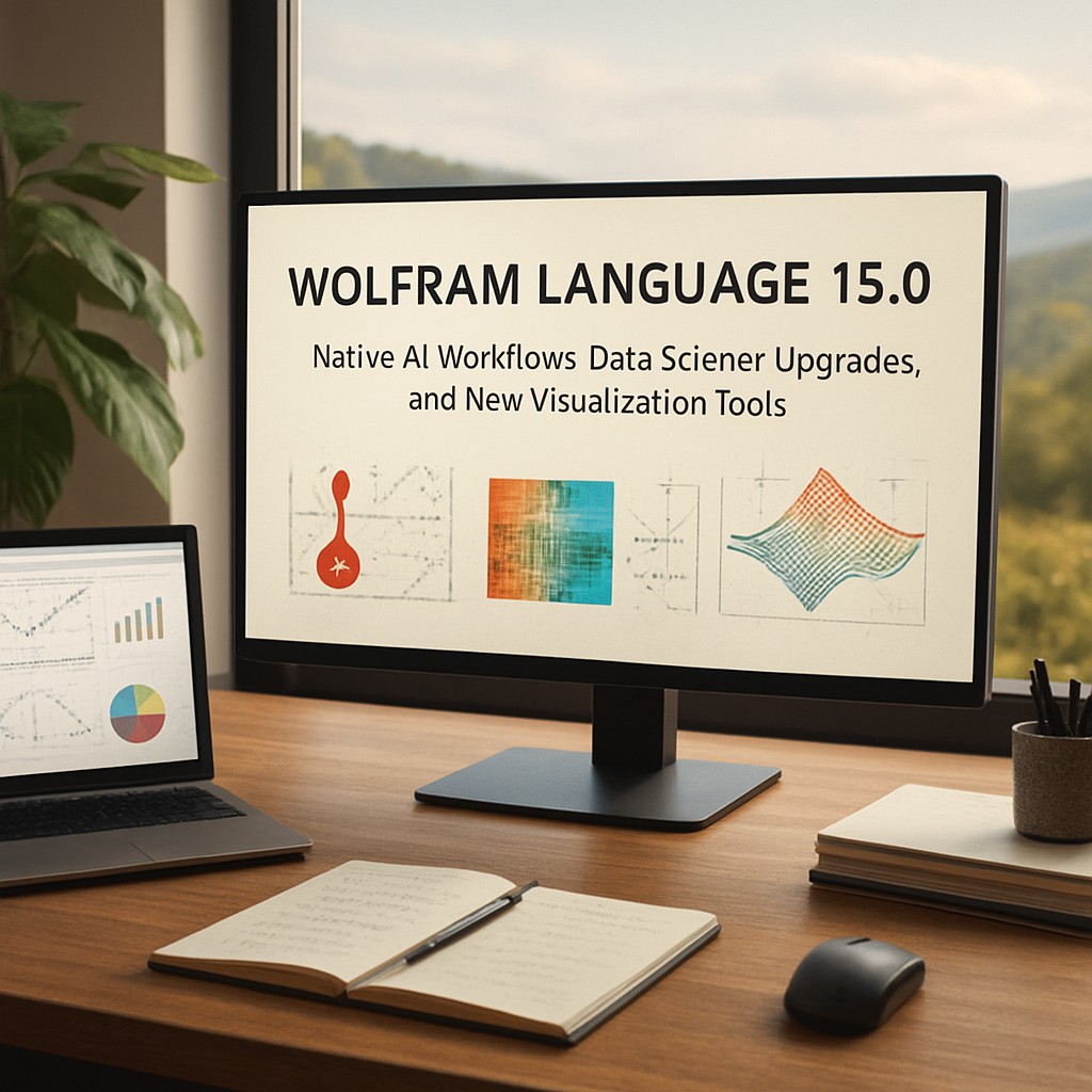 Wolfram Language 15.0: Native AI Workflows, Data Science Upgrades, and New Visualization Tools