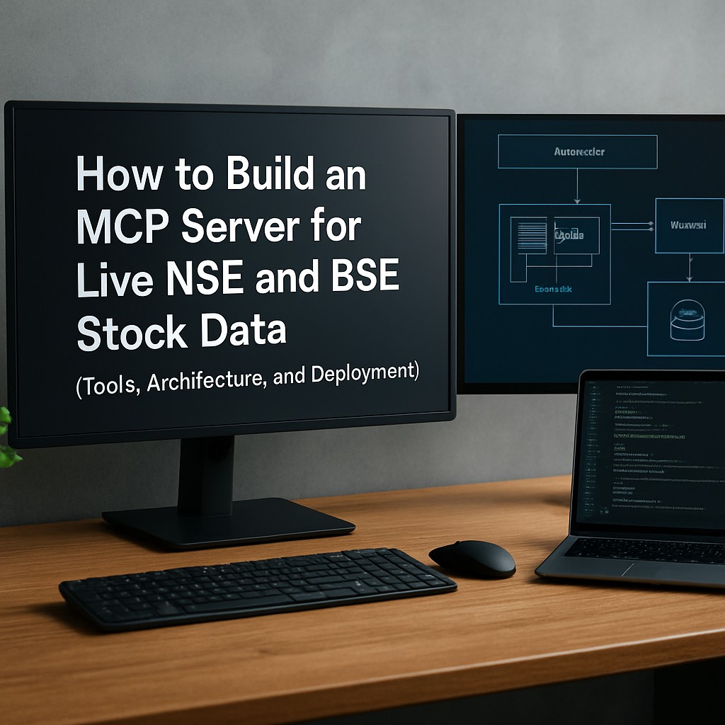 How to Build an MCP Server for Live NSE and BSE Stock Data (Tools, Architecture, and Deployment)