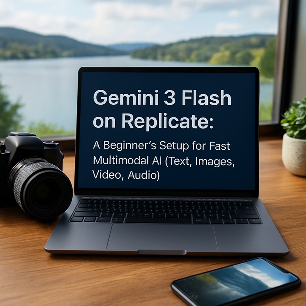 Gemini 3 Flash on Replicate: A Beginner’s Setup for Fast Multimodal AI (Text, Images, Video, Audio)