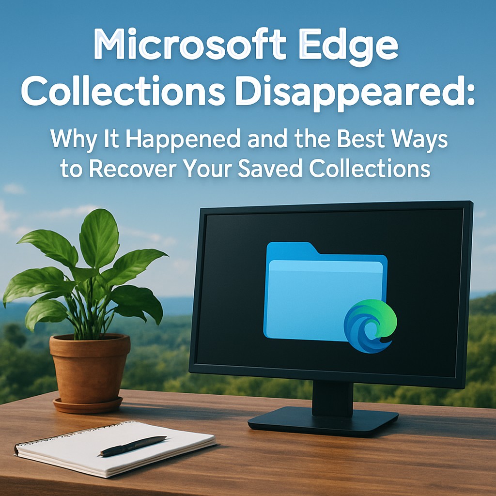 Microsoft Edge Collections Disappeared: Why It Happened and the Best Ways to Recover Your Saved Collections