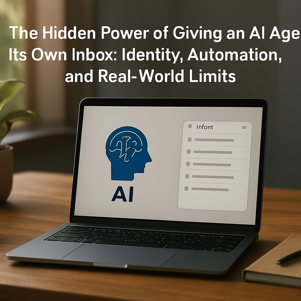 The Hidden Power of Giving an AI Agent Its Own Inbox: Identity, Automation, and Real-World Limits