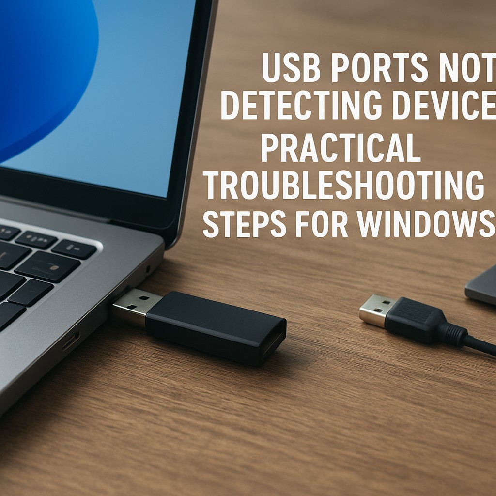 USB Ports Not Detecting Devices: Practical Troubleshooting Steps for Windows 11