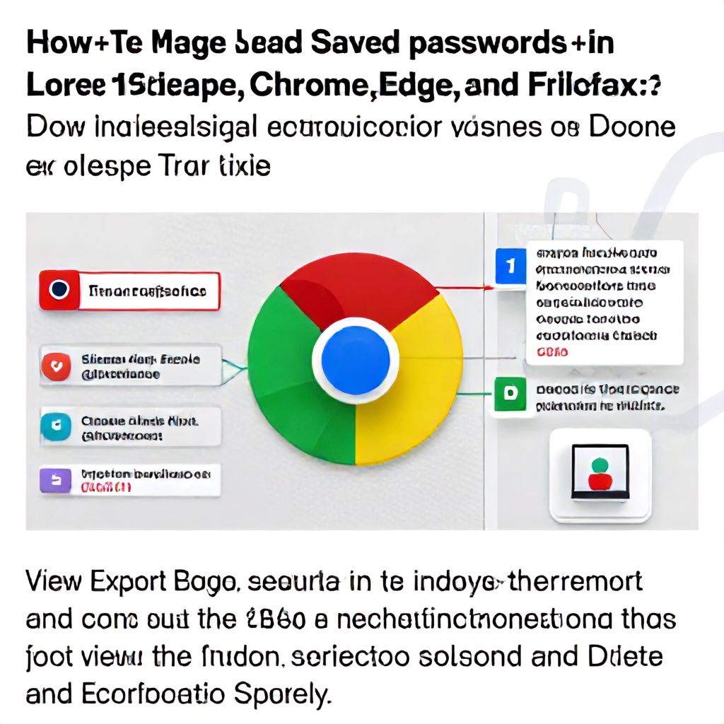How to Manage Saved Passwords in Chrome, Edge, and Firefox: View, Export, and Delete Securely