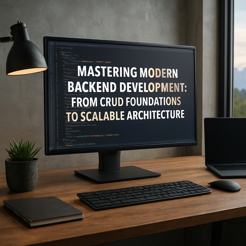 Mastering Modern Backend Development: From CRUD Foundations to Scalable Architecture